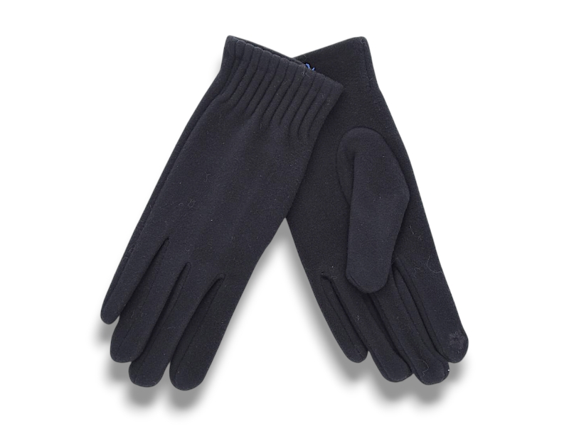 Перчатки КОРОЛЕВА (6.5-8.5) B11-62 black (зима)