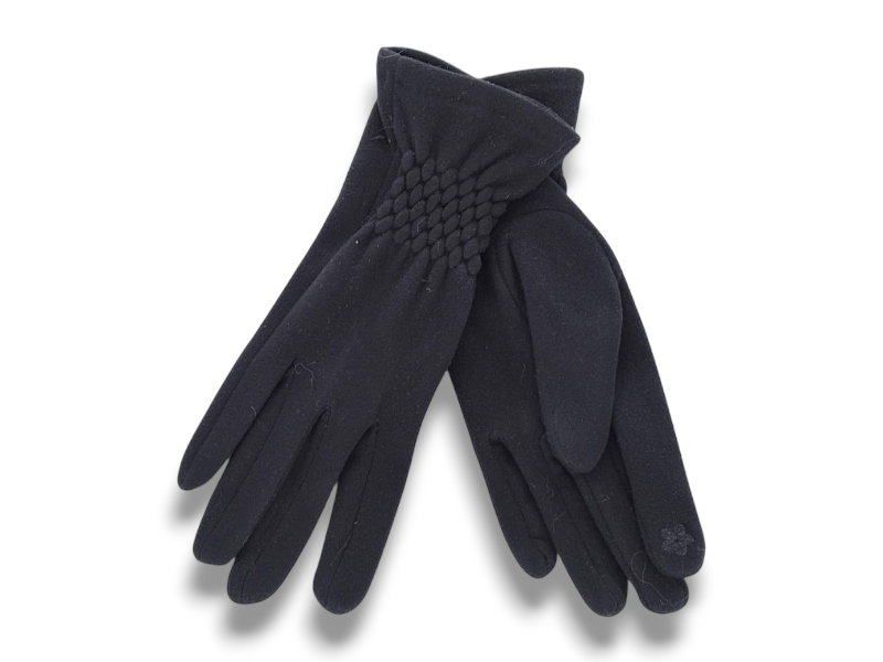 Перчатки КОРОЛЕВА (6.5-8.5) B11-85 black (зима)