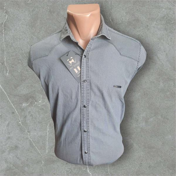 Рубашка Mary Poppins (S-2XL) 6143 grey (деми)