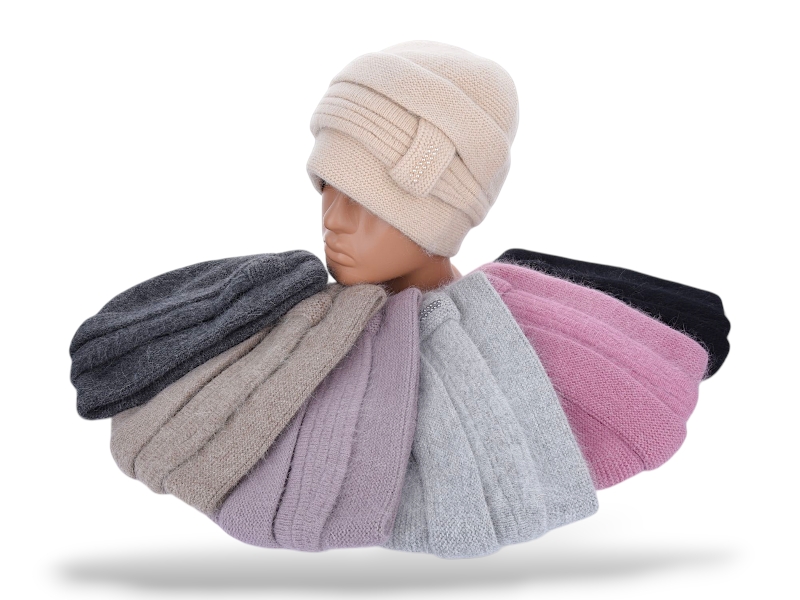 Шапка КОРОЛЕВА (one size) J02 mix (зима)