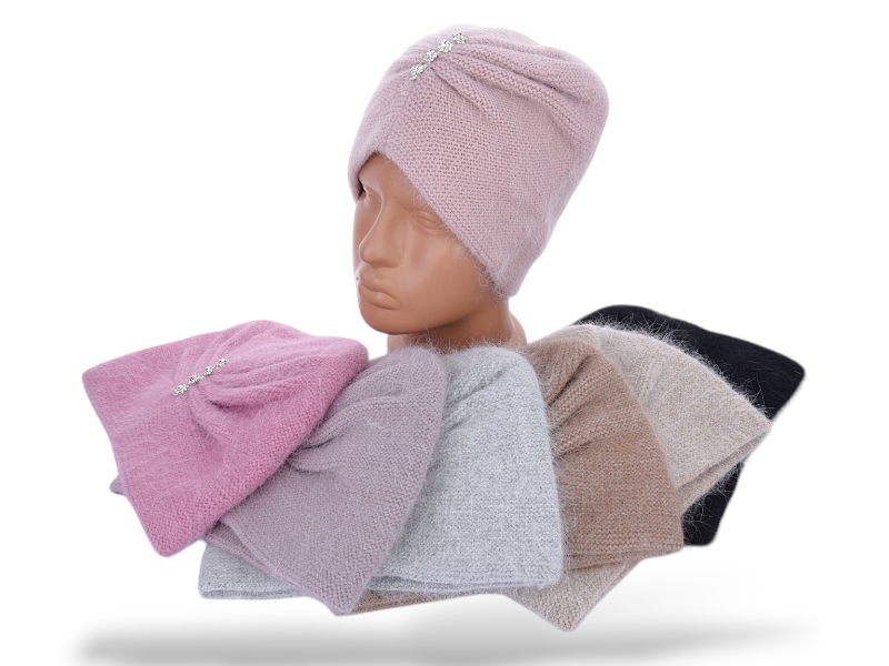 Шапка КОРОЛЕВА (one size) J04 mix (зима)