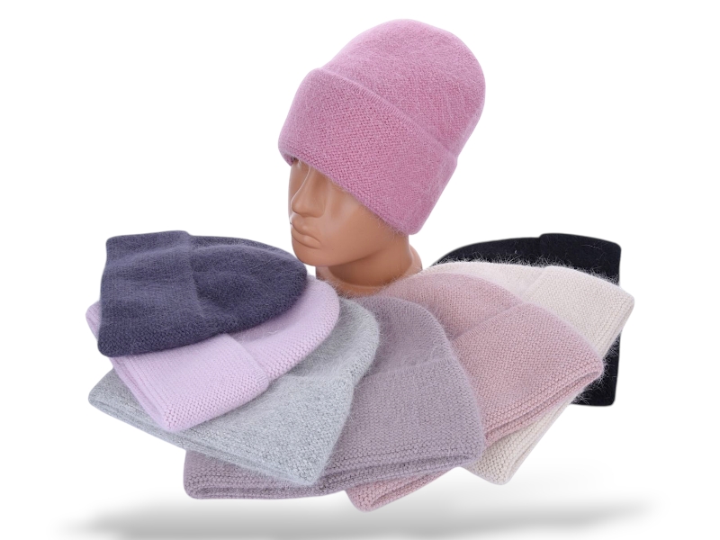 Шапка КОРОЛЕВА (one size) J16 mix (зима)