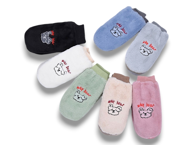 Варежки KH clothes (6-8) 268A-2 mix (зима)