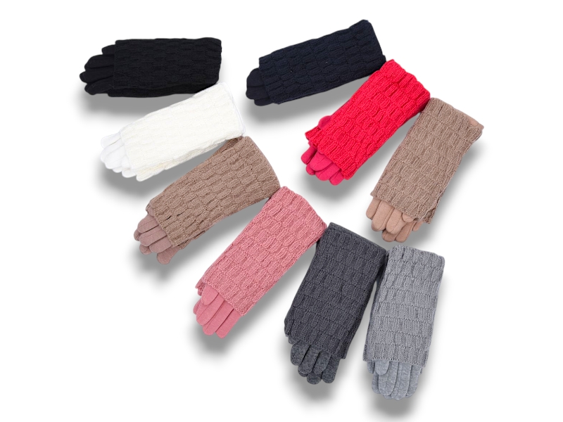 Перчатки KH clothes (6-10) 269-3 mix (зима)