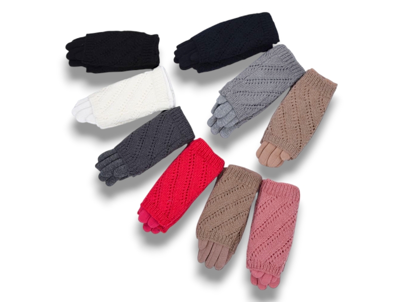 Перчатки KH clothes (6-10) 269-5 mix (зима)