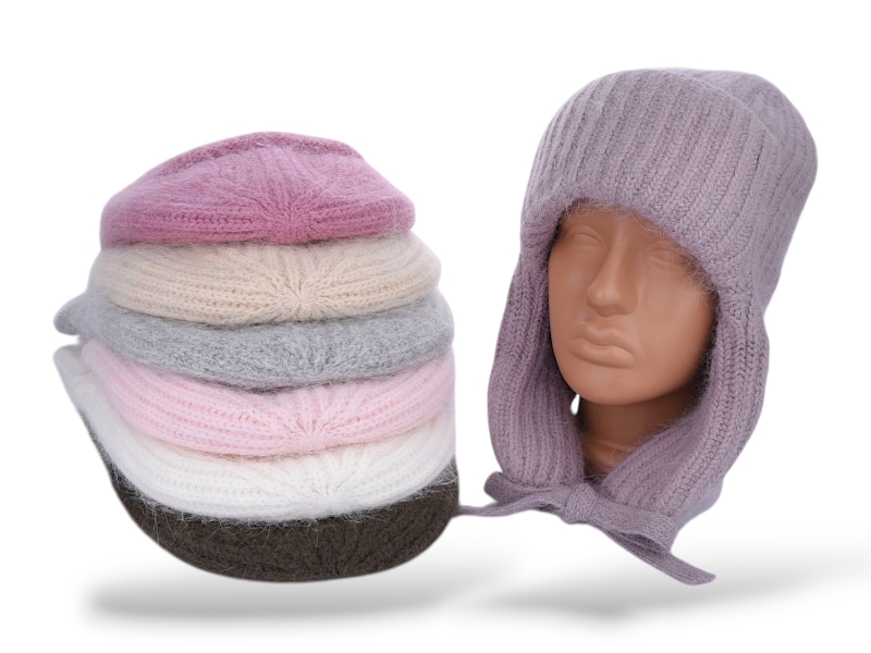 Шапка КОРОЛЕВА (one size) J06 mix (зима)