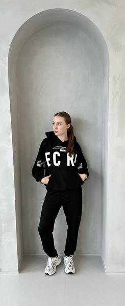 Костюм спорт Annet (S-XL) AZ0162 black (зима)