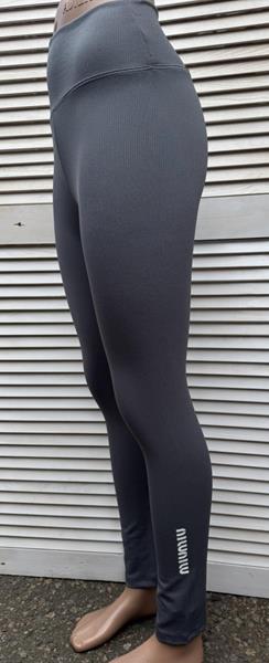 Лосины Sport style (S-2XL) 05-1 d.grey (деми)