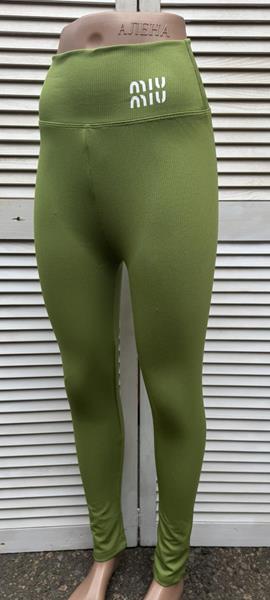 Лосины Sport style (S-2XL) 05-2 green (деми)