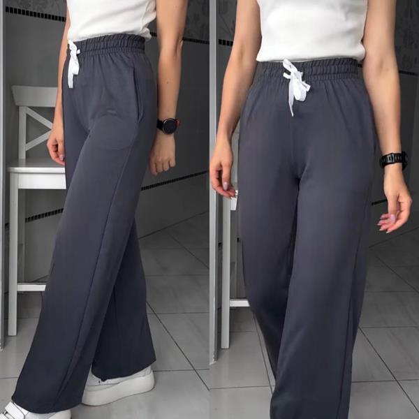 Штаны спорт Sport style (S-XL) 10481 d.grey (деми)