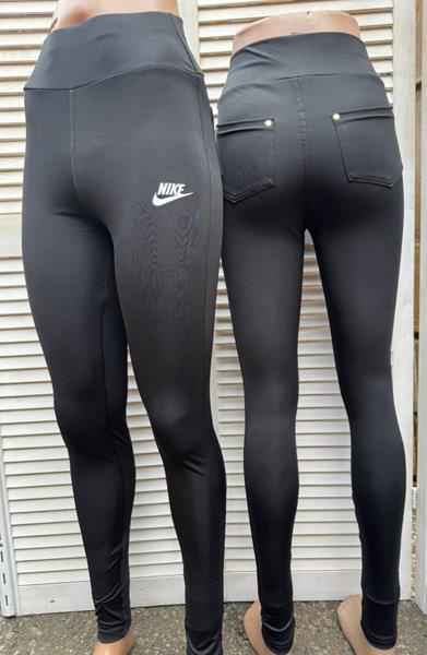 Лосины Sport style (2XL-5XL) 5031-1N black (деми)