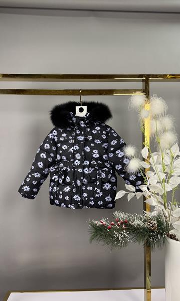 Куртка Delfinka (80-104) 855 black (зима)