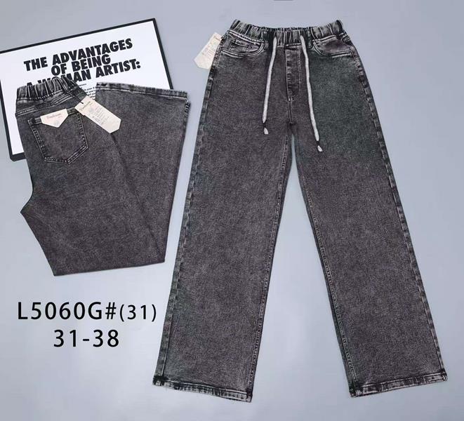 Джинсы Vindassion (31-38) L5060G grey (деми)