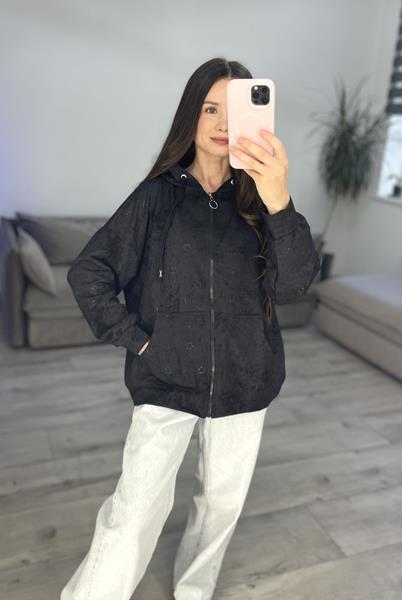 Кофта спорт S.Style (42-48) 602 black (деми)