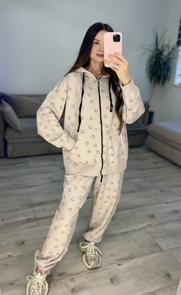 Костюм спорт S.Style (42-48) 606 beige (деми)