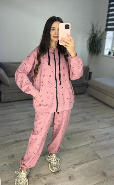 Костюм спорт S.Style (42-48) 606 pink (деми)