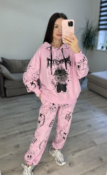 Костюм спорт S.Style (42-48) 612 pink (деми)