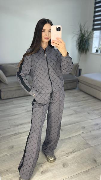 Костюм спорт S.Style (42-48) 614 d.grey (деми)