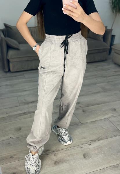 Штаны спорт S.Style (42-48) 617 l.grey (деми)