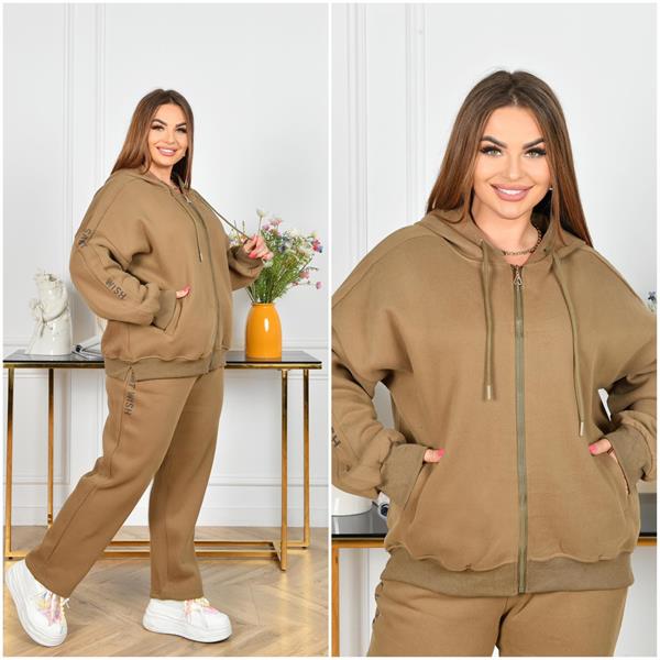 Костюм спорт Modnulya (2XL-4XL) 5031 khaki (деми)