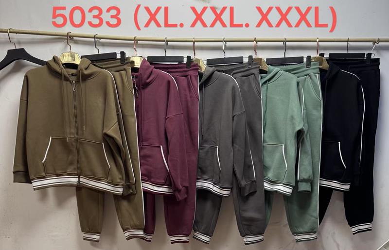 Костюм спорт Modnulya (XL-3XL) 5033 khaki (деми)