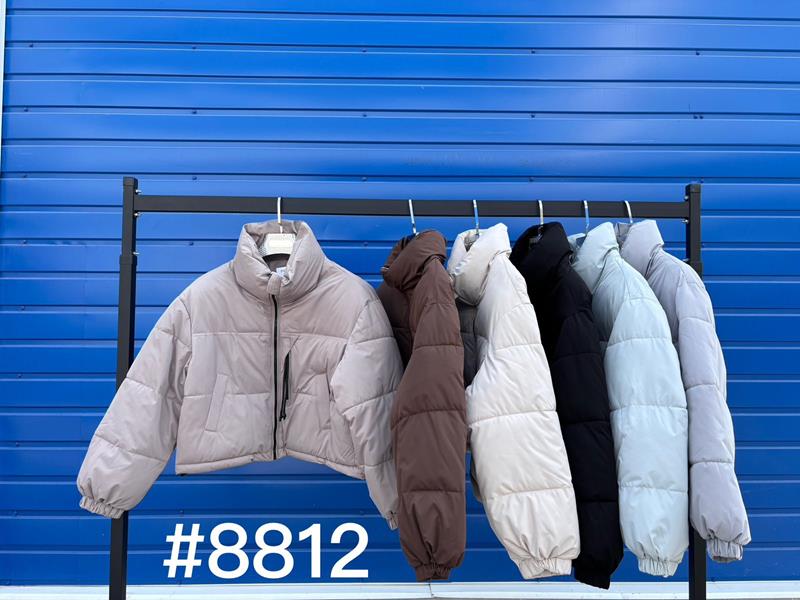 Куртка Modnulya (S-XL) 8812 l.blue (деми)