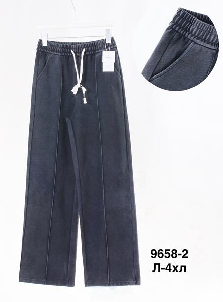 Джинсы Modnulya (L-3XL) 9658-2 grey (деми)