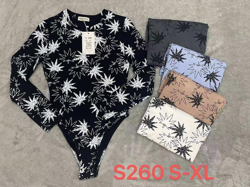 Боди Modnulya (S-XL) S260 beige (деми)