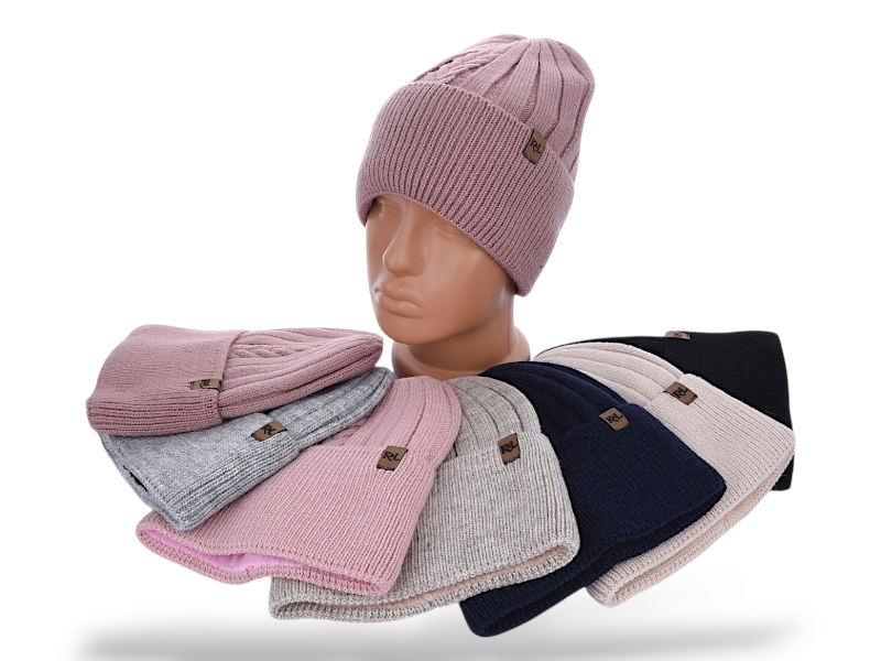 Шапка КОРОЛЕВА (one size) KL11 mix (зима)