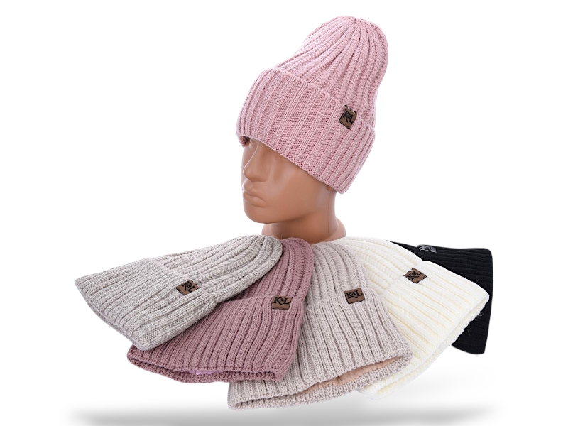 Шапка КОРОЛЕВА (one size) KL20 mix (зима)