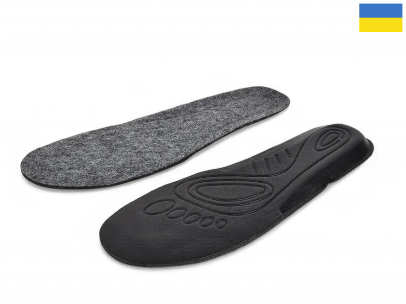 Стельки Steel (37-38) 37-38 сірий (зима)