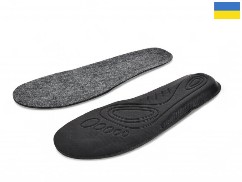 Стельки Steel (41-42) 41-42 сірий (зима)