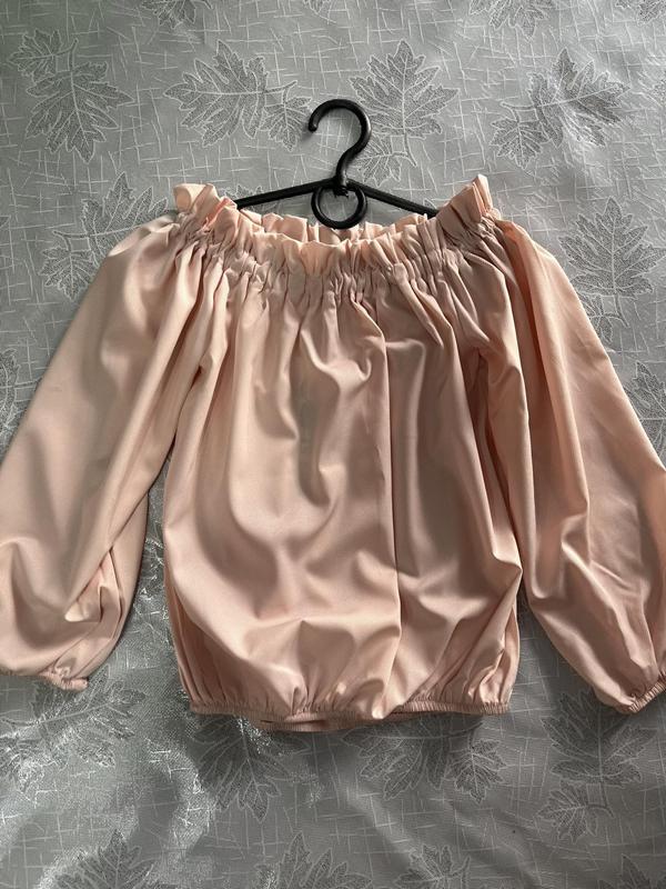 Блузка Moda school (128-152) M129 peach (деми)