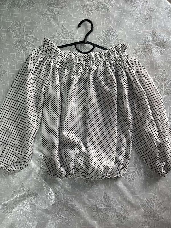 Блузка Moda school (128-152) M130 white (деми)