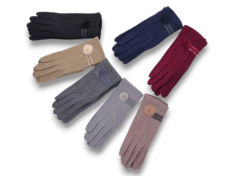 Перчатки KH clothes (6.5-8.5) 286-10 mix (зима)