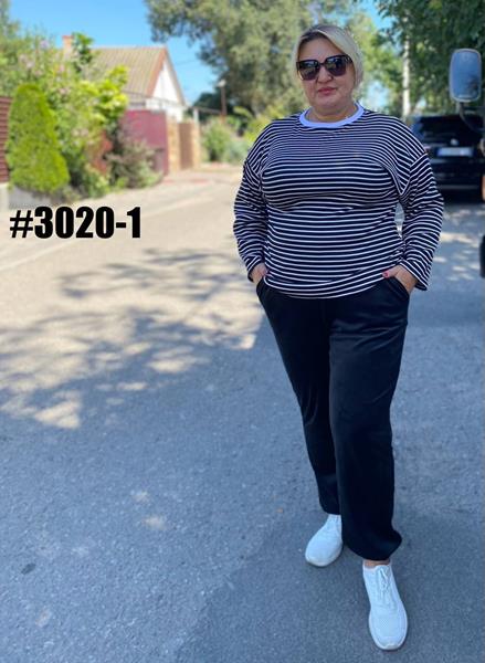 Штаны спорт BAT (54-60) 3020-1 navy (деми)