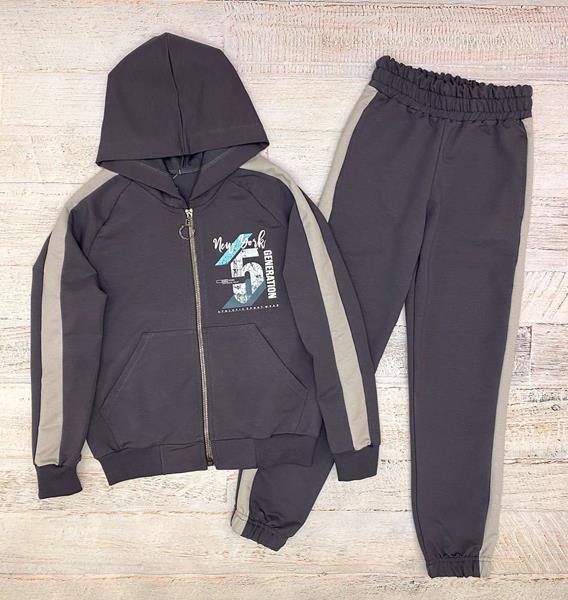 Костюм спорт LiMa kids (128-152) 2515 grey (деми)