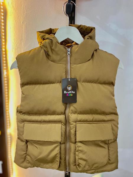 Жилетка Fili kids (6-14) FK1359 khaki (деми)