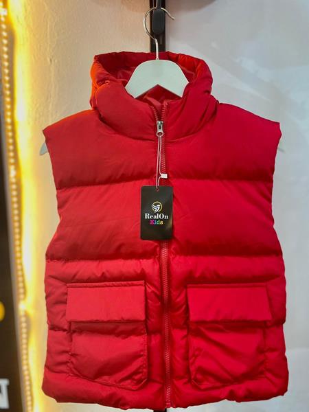 Жилетка Fili kids (6-14) FK1360 red (деми)