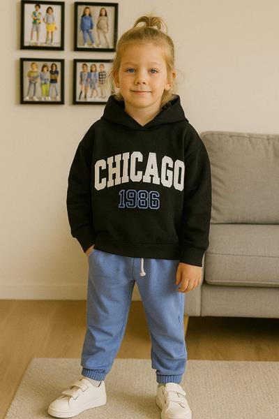 Костюм спорт Fili kids (2-8) FK1431 black (деми)