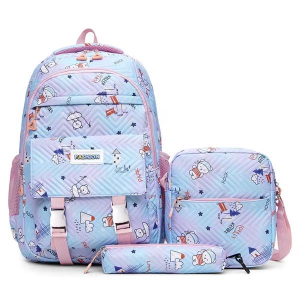 Рюкзак Chus (30*18*46) KK40125 purple комплект (деми)