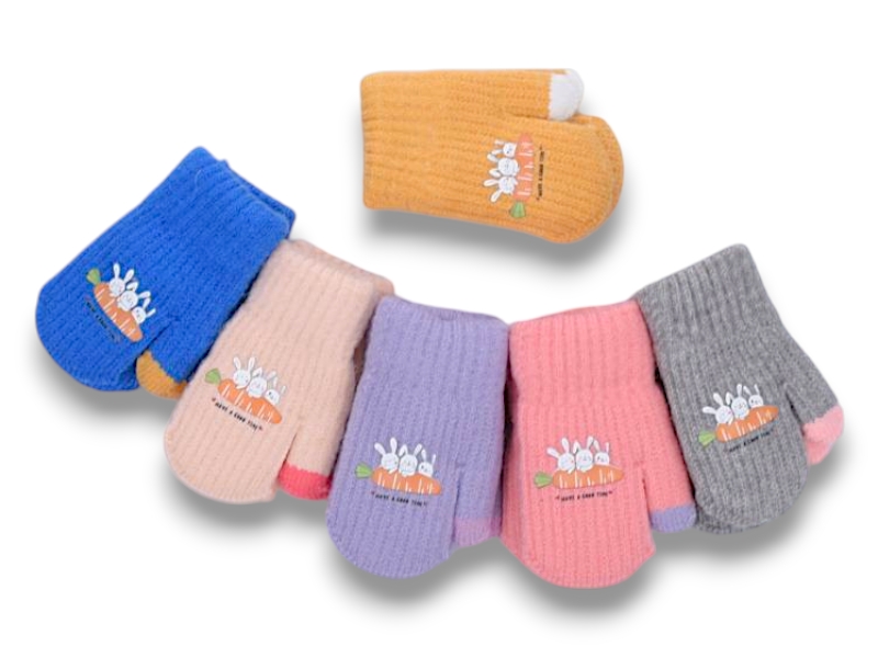 Варежки КОРОЛЕВА (1-3) J1002 mix (зима)