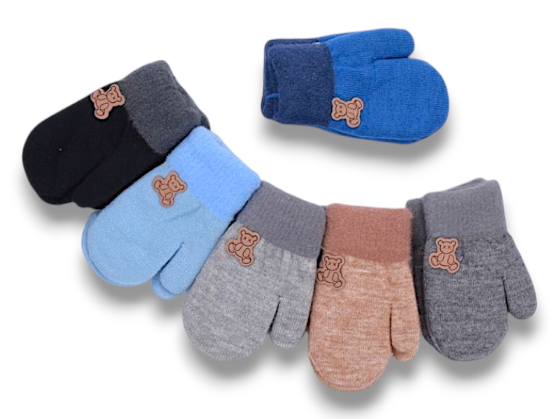 Варежки КОРОЛЕВА (1-3) J1007 mix (зима)