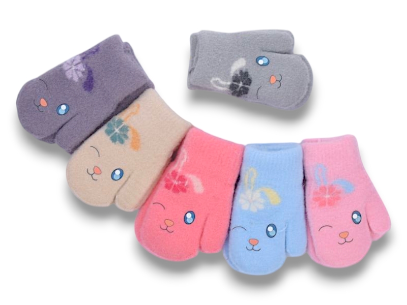 Варежки КОРОЛЕВА (2-4) J1014 mix (зима)