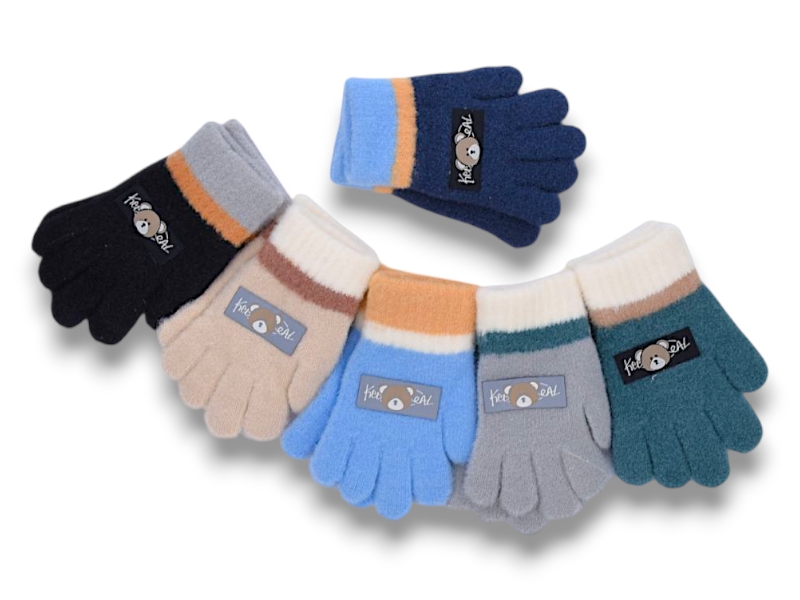 Перчатки КОРОЛЕВА (3-5) J2001 mix (зима)