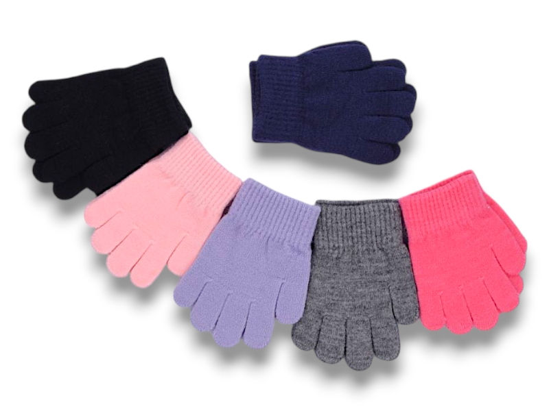 Перчатки КОРОЛЕВА (1-3) J2004 mix (зима)