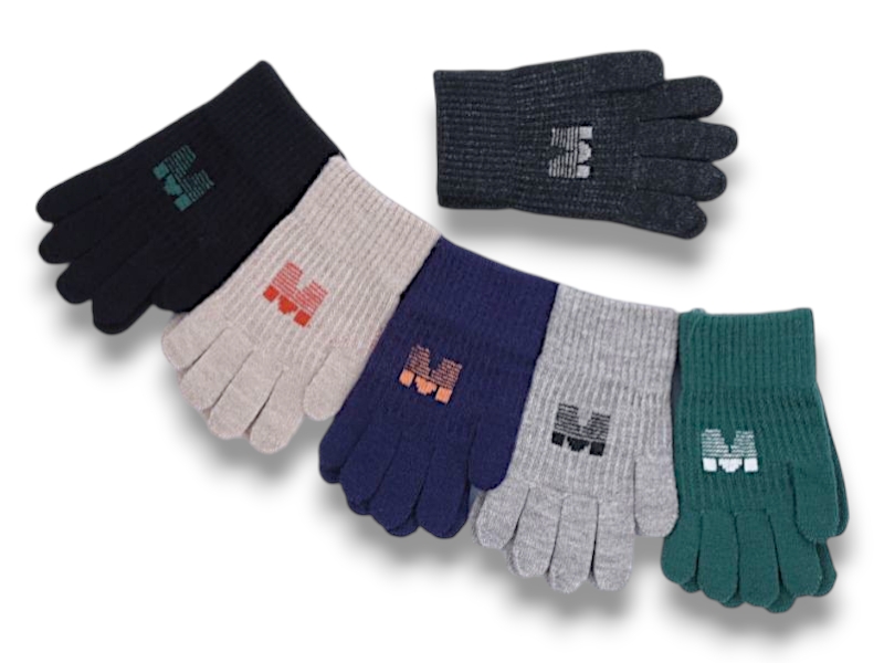 Перчатки КОРОЛЕВА (4-6) J2005 mix (зима)