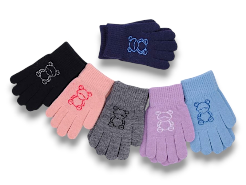 Перчатки КОРОЛЕВА (2-4) J2006 mix (зима)