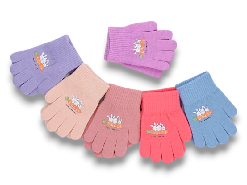 Перчатки КОРОЛЕВА (2-4) J2007 mix (зима)