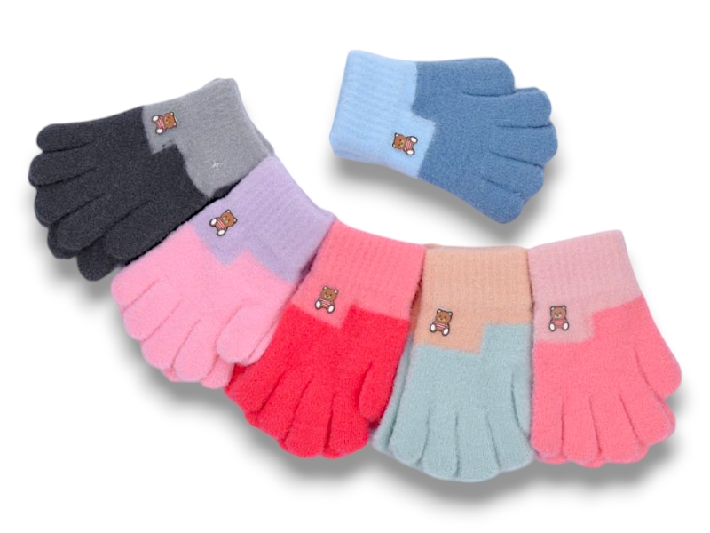 Перчатки КОРОЛЕВА (8-10) J2015 mix (зима)